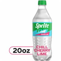 Sprite Chill Cherry Lime Soda Bottle Perspective: Main