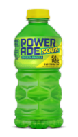 Powerade Green Apple Sour Bottle Perspective: Main
