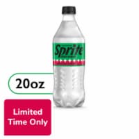 Sprite® Winter Spiced Cranberry Lemon Lime Zero Sugar Caffeine Free Soda Bottle Perspective: Main