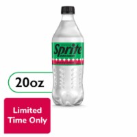 Sprite® Winter Spiced Cranberry Lemon Lime Zero Sugar Caffeine Free Soda Bottle Perspective: Main