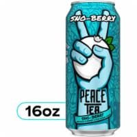 Peace Tea® Sno-Berry Iced Tea Can Perspective: Main