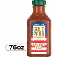 Gold Peak® Sweetened Black Tea Bottle Perspective: Main