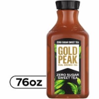 Gold Peak® Zero Sugar Sweet Tea Bottle Perspective: Main