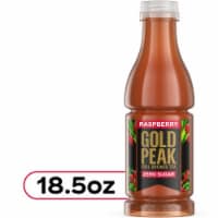 Gold Peak® Zero Sugar Raspberry Sweet Tea Bottle Perspective: Main