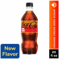 Coca-Cola® Zero Sugar Orange Cream Soda Bottle Perspective: Main