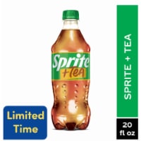 Sprite® + Tea Lemon Lime Caffeine Free Soda Bottle Perspective: Main