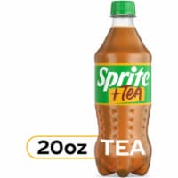 Sprite® + Tea Lemon Lime Caffeine Free Soda Bottle Perspective: Main