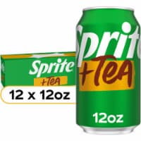 Sprite® + Tea Lemon Lime Caffeine Free Soda Cans Perspective: Main