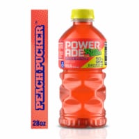 POWERADE® XTRA SOUR Peach Pucker Sports Drink Bottle Perspective: Main
