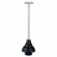 Korky Toilet Repair Plunger, 6  Cup Dia., Rubber  93-12G