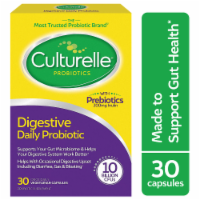 Culturelle® Probiotics Digestive Health Dietary Supplement Vegetarian Capsules