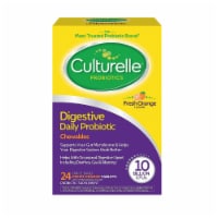 Culturelle Probiotics Digestive Health Orange Flavored Chewables
