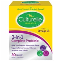 Culturelle Probiotics Pro-Well 3-in-1 Dietary Supplement Capsules
