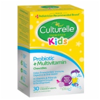 Culturelle Kids Propbiotic & Multivitamin Fruit Punch Flavor Chewable Tablets