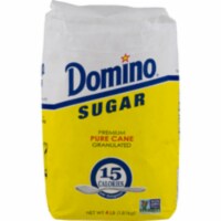 4 LB GRANULATED WHITE SUGAR DOMINO CANISTER Perspective: Main