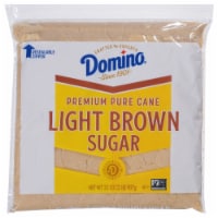 Domino® Zip-Pak® Premium Pure Cane Light Brown Sugar Perspective: Main