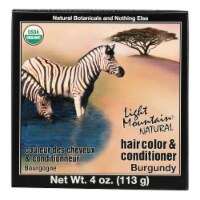 Light Mountain Hair Color - Burgundy - Case of 1 - 4 oz. Perspective: Main