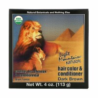 Light Mountain Natural Dark Brown Hair Color & Conditioner