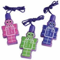 US Toy 4432 Robot Bubbles Toy - Pack of 12