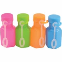 US Toy 4532 Neon Party Favor Bubbles - Pack of 12