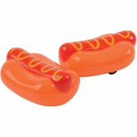 US Toy 4546 Pull Back Hotdogs - Pack of 12
