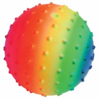 US Toy GS827 Rainbow Knobby Ball - Pack of 12