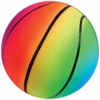 US Toy GS828 Rainbow Pvc Basketballs - Pack of 12
