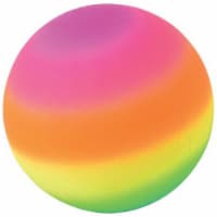 US Toy GS830 Rainbow Pvc Playground Balls - Pack of 12