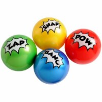 US Toy GS844 Superhero Pvc Balls - Pack of 12