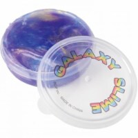 US Toy MX560 1.5 oz 2.625 in. Dia. Glitter Space Slime Toy, Multi Color