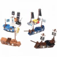 US Toy MX575 Pirate Ship Building Sets for 3 Years Plus - 12 Piece