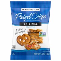 Snack Factory Pretzel Crisps Original Deli Style Crunchy Pretzel Crackers