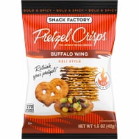 Snack Factory Pretzel Crisps Buffalo Wing Individual Snack Pack Perspective: Main