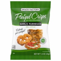Snack Factory® Pretzel Crisps® Garlic Parmesan Deli Style Crunchy Pretzel Crackers