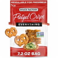 Snack Factory Everything Pretzel Crisps Non-GMO