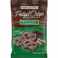 Snack Factory® Dark Chocolate & Peppermint Pretzel Crisps