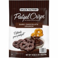 Snack Factory Pretzel Crisps, Dark Chocolate Crunch (18 Ounce)