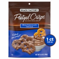Snack Factory Pretzel Crisps Milk Chocolate Covered Pretzels Perspective: Main