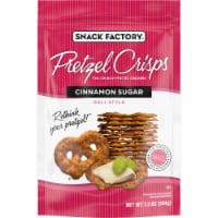 Snack Factory Pretzel Crisps Cinnamon Sugar Perspective: Main