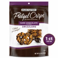 Snack Factory Dark Chocolate Drizzlers Pretzel Crisps