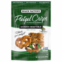 Snack Factory Garden Vegetable Pretzel Crisps 7.2 oz Perspective: Main