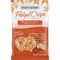 Snack Factory® Pumpkin Spice White Creme Pretzel Crisps Perspective: Main