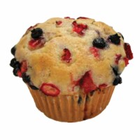 Davids Cookies Triple Berry Muffin, 6 Ounce -- 12 per case.