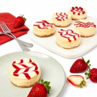 David's Cookies Mini Strawberry Swirl Cheesecakes - 12 Pieces