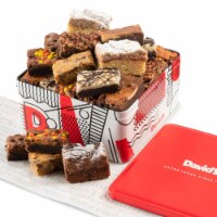 David's Cookies Assorted Brownie & Crumb Cake Tin