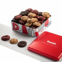 David's Cookies Fresh Baked Mini Cookies Tin - 54 Cookies