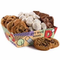 David's Cookies Get Well Cookie Brownie Crate