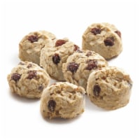 David's Cookies Preformed Frozen Cookie Dough - Two 40oz Boxes - Oatmeal Raisin