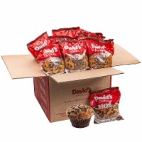 David's Cookies Chocolate Chip Muffins 12 Pack - individually wrapped