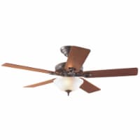 Hunter Astoria 52 In. New Bronze Ceiling Fan with Light Kit 53057